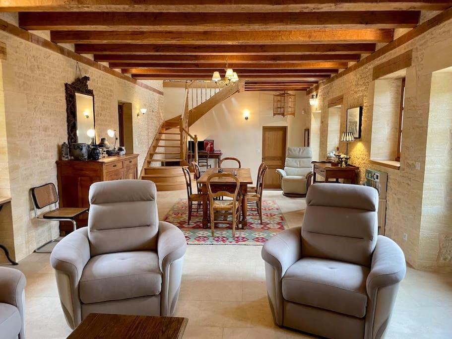 Charming 19Th Century Farmhouse With Pool Vitrac (Dordogne) Exterior foto