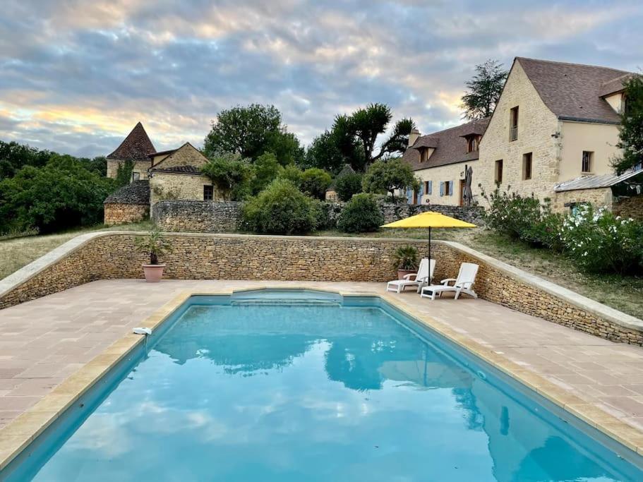 Charming 19Th Century Farmhouse With Pool Vitrac (Dordogne) Exterior foto