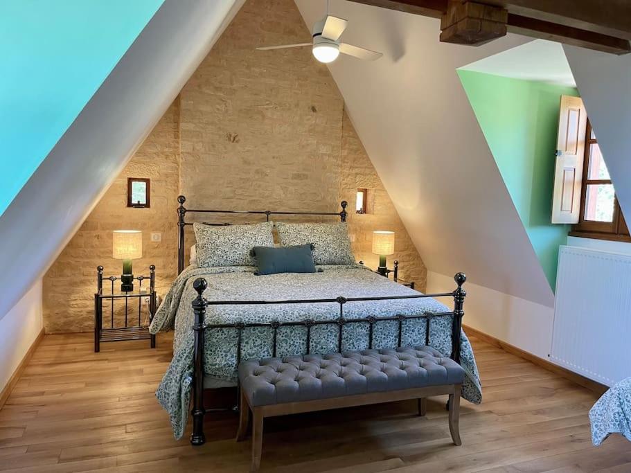 Charming 19Th Century Farmhouse With Pool Vitrac (Dordogne) Exterior foto